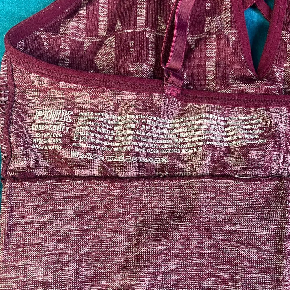 PINK Victoria's Secret Cool & Comfy High-Neck Bralette - Picture 5 of 5